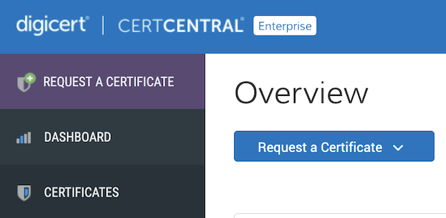 CertCentral Enterprise